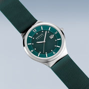 Bering | Emerald Green Solar Powered Watch
