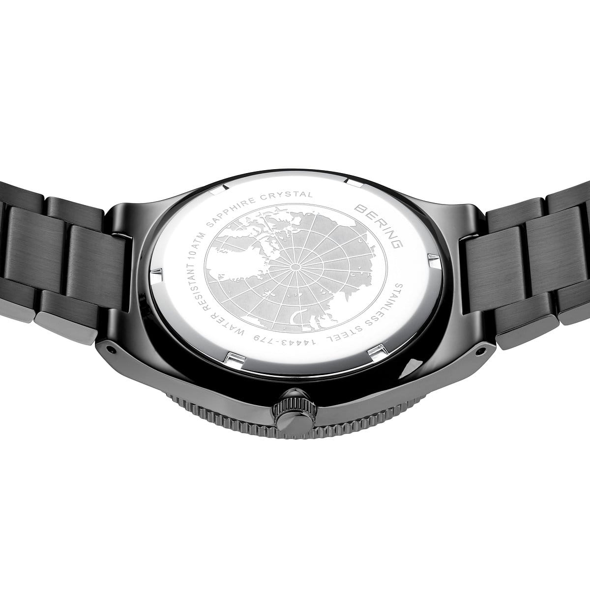 Bering | Brushed Grey Solar Powered Watch
