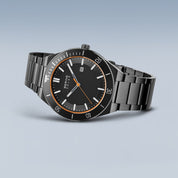 Bering | Brushed Grey Solar Powered Watch