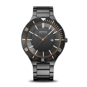Bering | Brushed Grey Solar Powered Watch