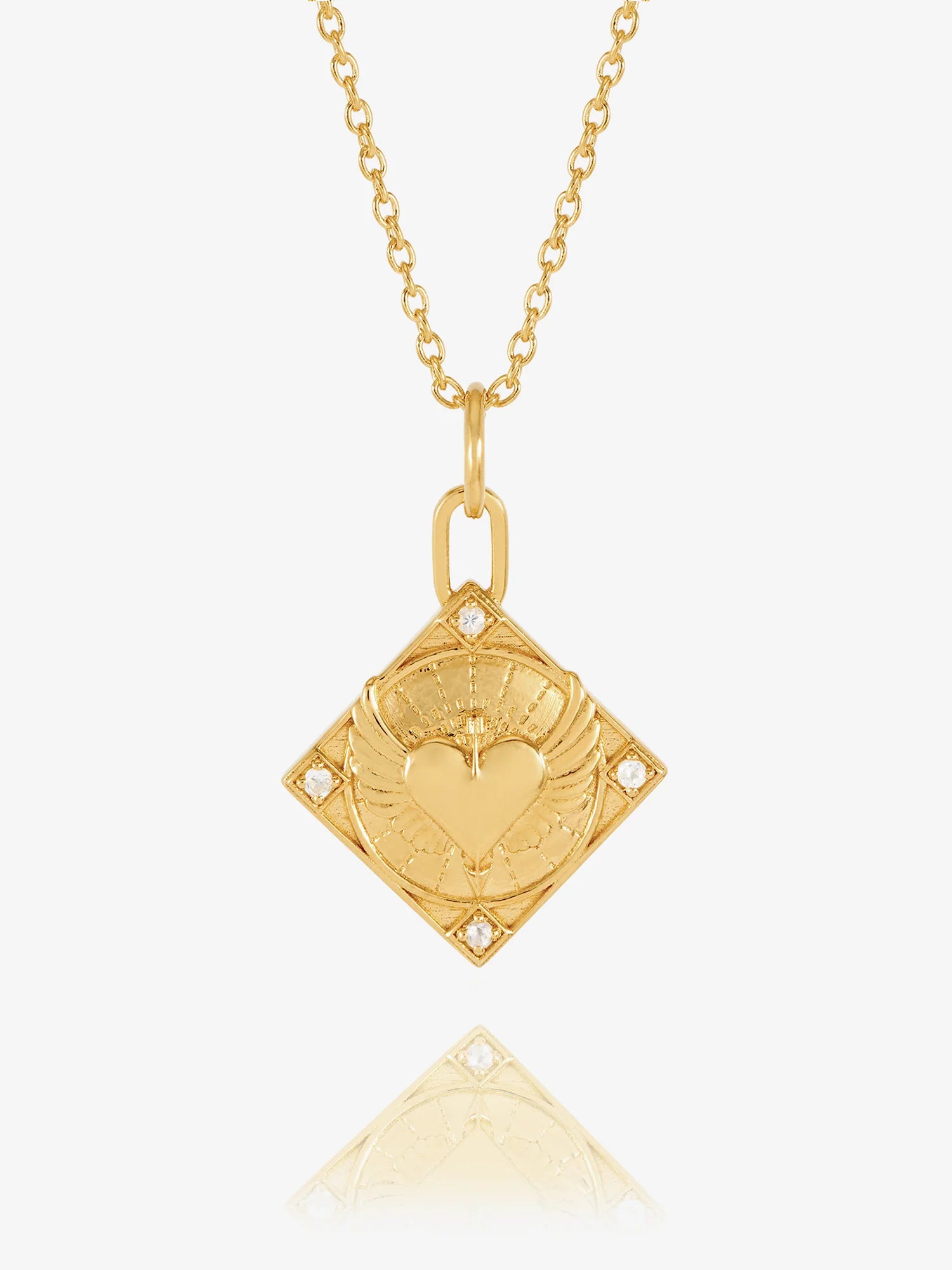 Rachel Jackson | Heart Token of love Necklace