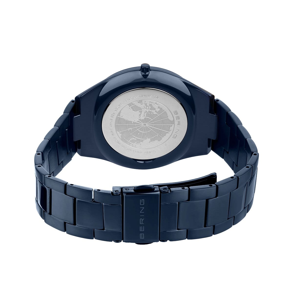 Bering | Navy Polished 47mm Watch