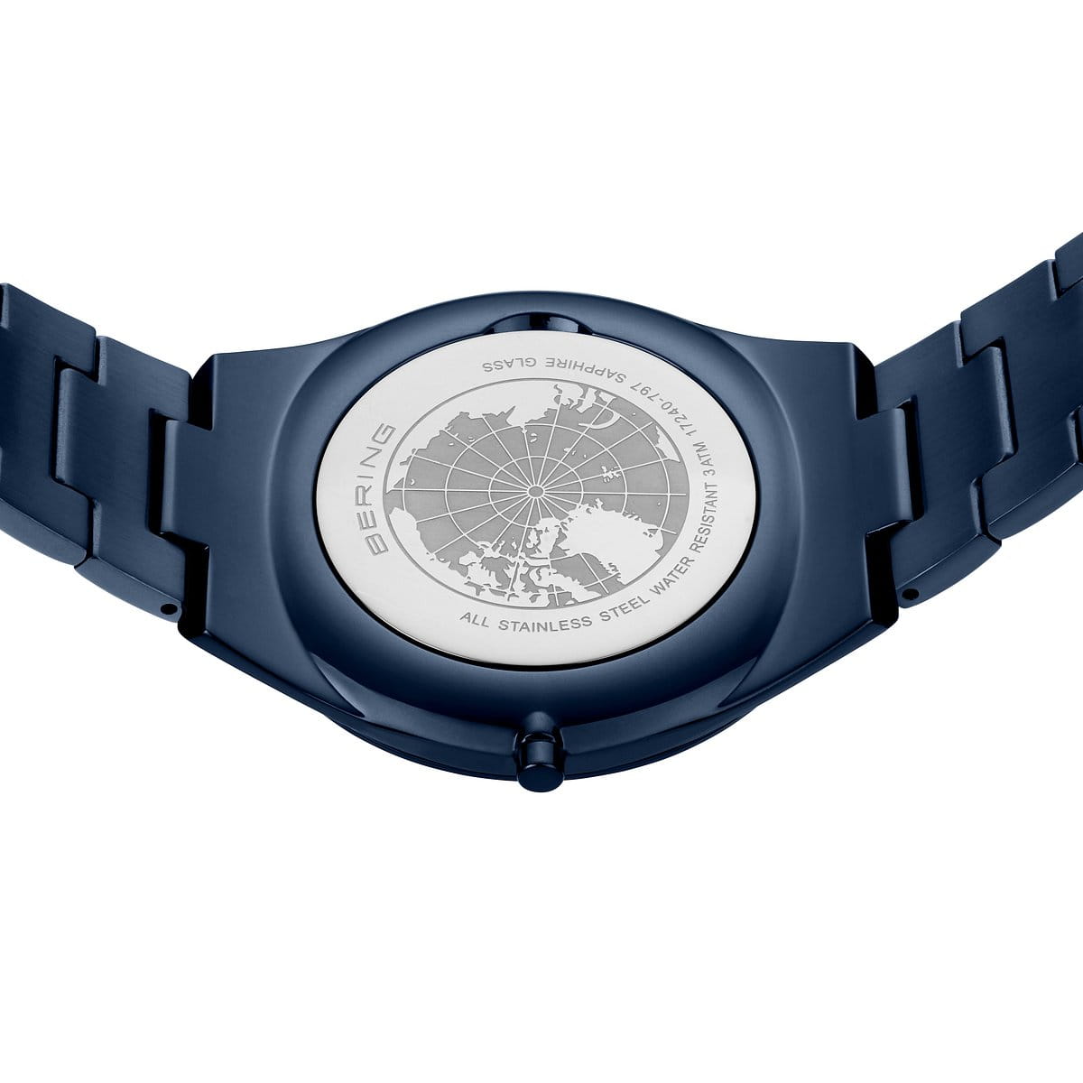 Bering | Navy Polished 47mm Watch