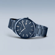 Bering | Navy Polished 47mm Watch