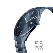 Bering | Navy Polished 47mm Watch