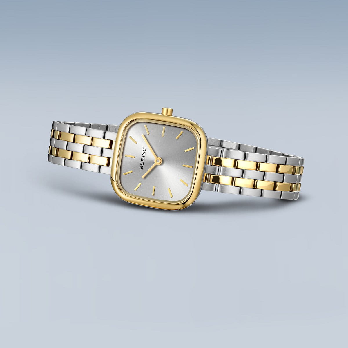 Bering | Classic Two tone Square Dial Watch