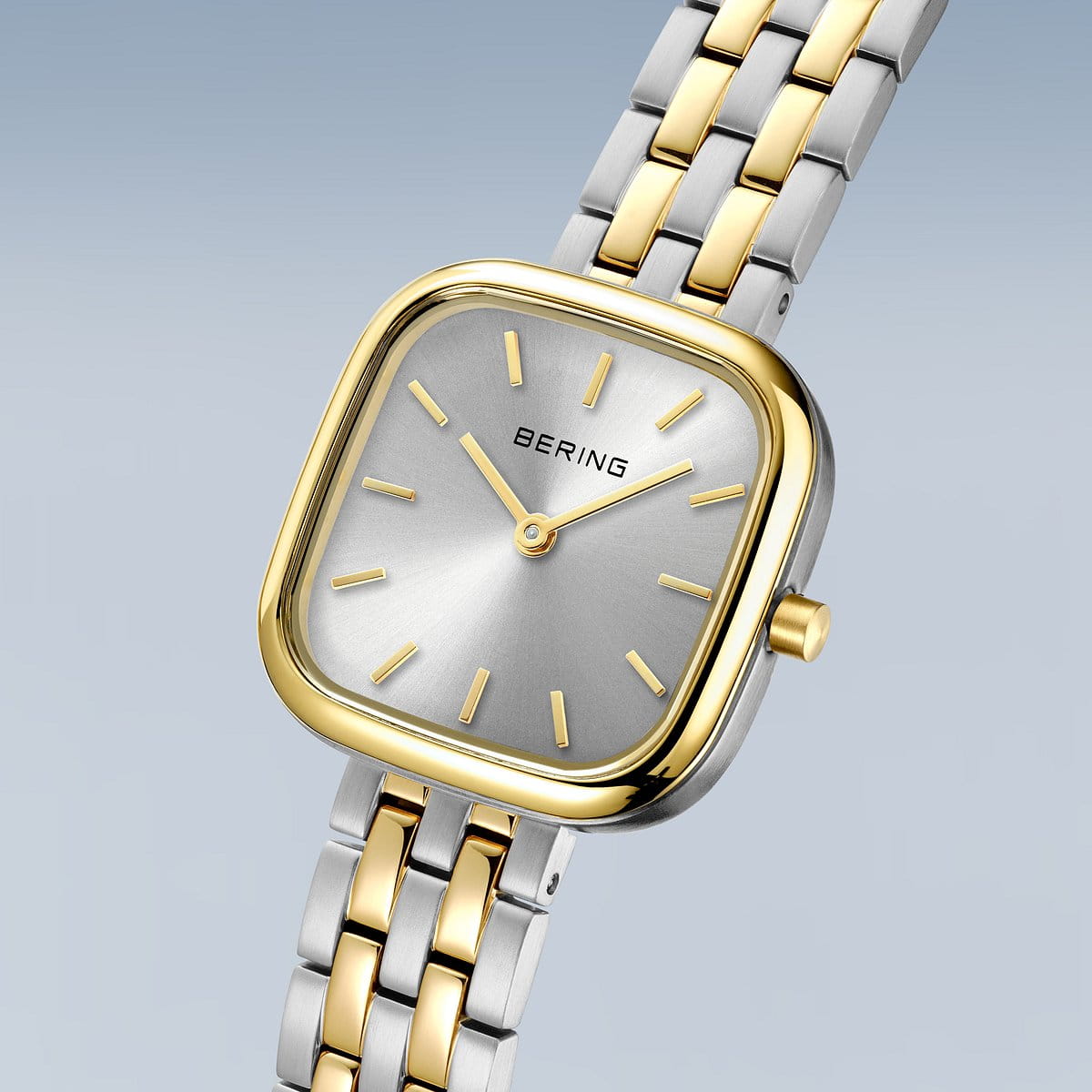Bering | Classic Two tone Square Dial Watch