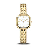 Bering | Classic Gold Plate Square Dial Watch