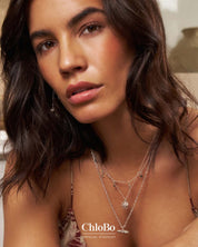 ChloBo | Light Anchor Chain Solstice T Bar Necklace