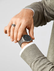 Bering | Grey Solar Powered Watch
