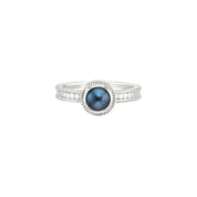 Anna Beck | Blue pearl stacking ring