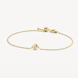 Blush Gold | 14K Gold & Zirconia Bracelet