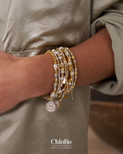 ChloBo | Cute Charm Chunky Twist Open Star Bracelet