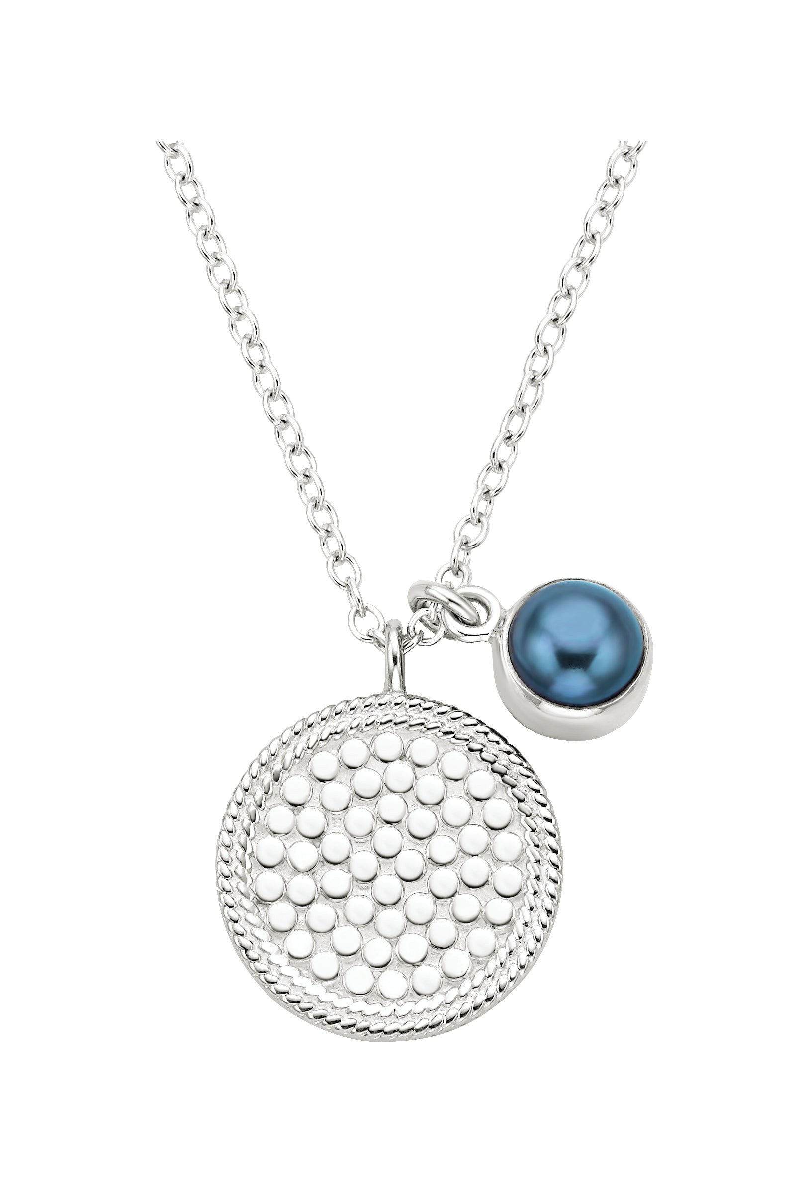 Anna Beck | Blue Pearl Multi Disc Necklace