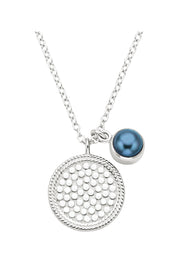 Anna Beck | Blue Pearl Multi Disc Necklace