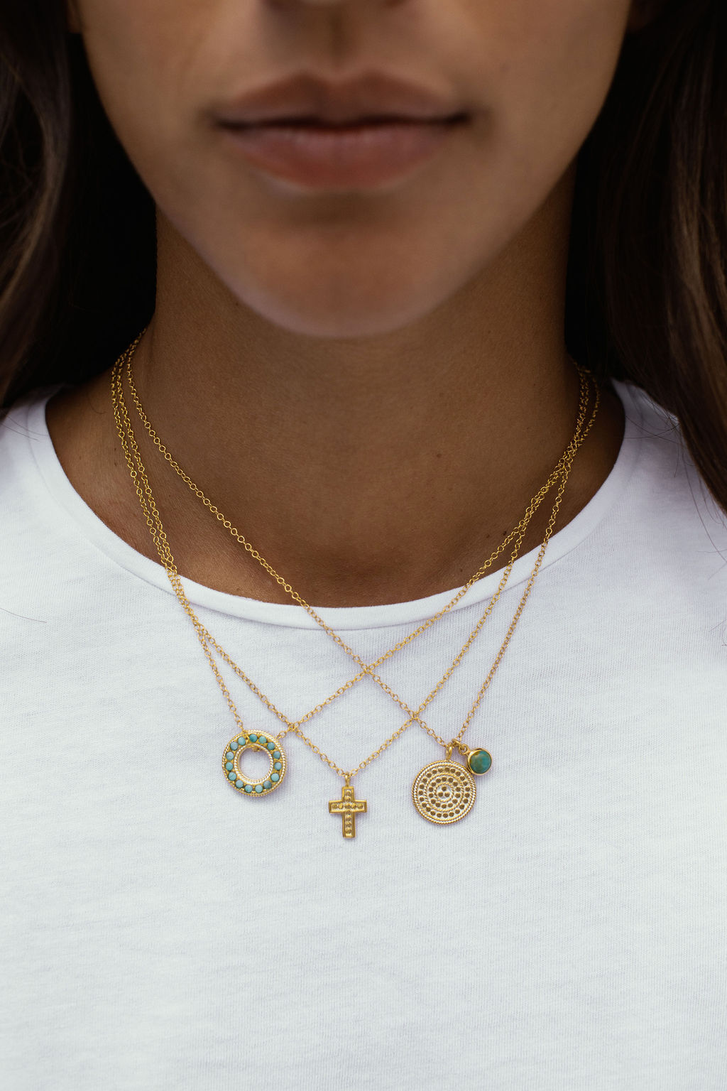 Anna Beck | Small Cross Necklace