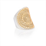 Anna Beck | Classic Beaded Saddle Ring
