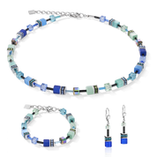 Coeur De Lion | GeoCUBE Iconic Bracelet in Blue + Green