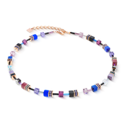 Coeur De Lion | GEOcube Iconic necklace in Blue Moon