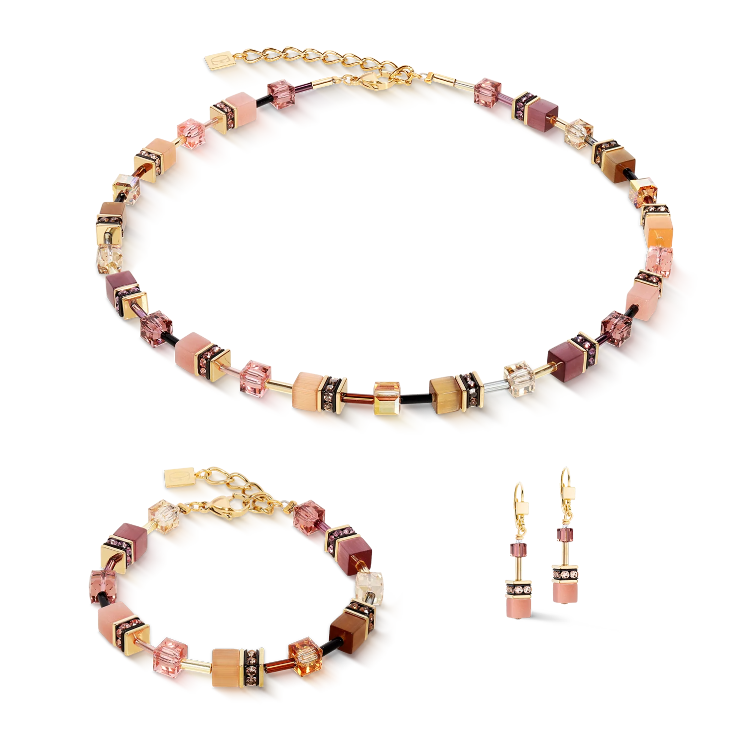 Coeur De Lion | Iconic Necklace in Gold Blush