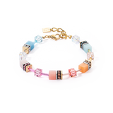 Coeur De Lion | GeoCUBE Iconic Bracelet in Apricot