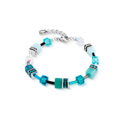 Coeur De Lion | GeoCUBE Iconic Bracelet in Transformative teal