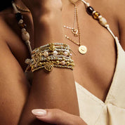 ChloBo | With Love Pink Pearl Gold Plate bracelet