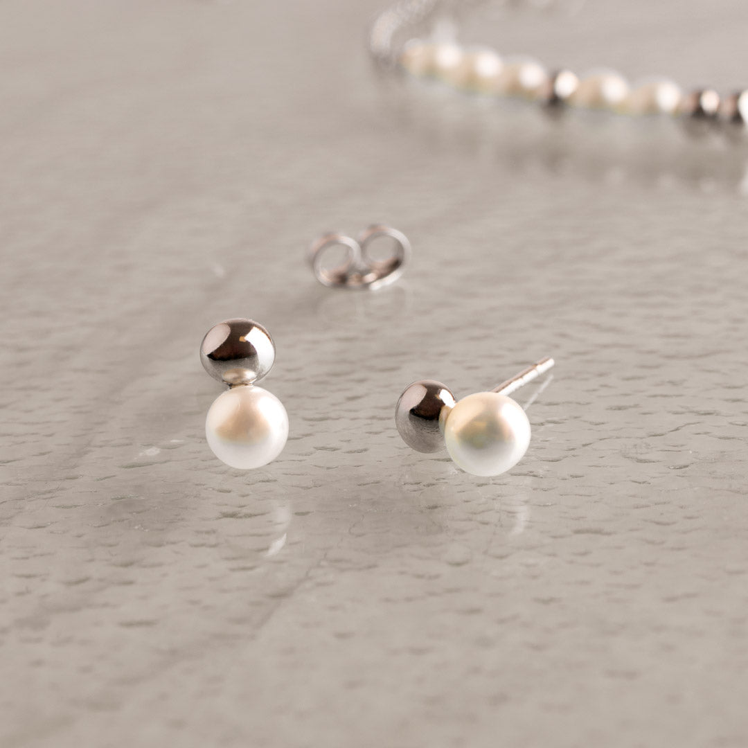 Kit Heath | Coast Tumble pearl Stud Earring