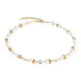 Coeur De Lion | GeoCUBE Necklace in Opaque Crystal