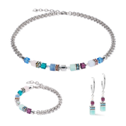 Coeur De Lion | GEOcube Fusion Summer Hoops in Couture