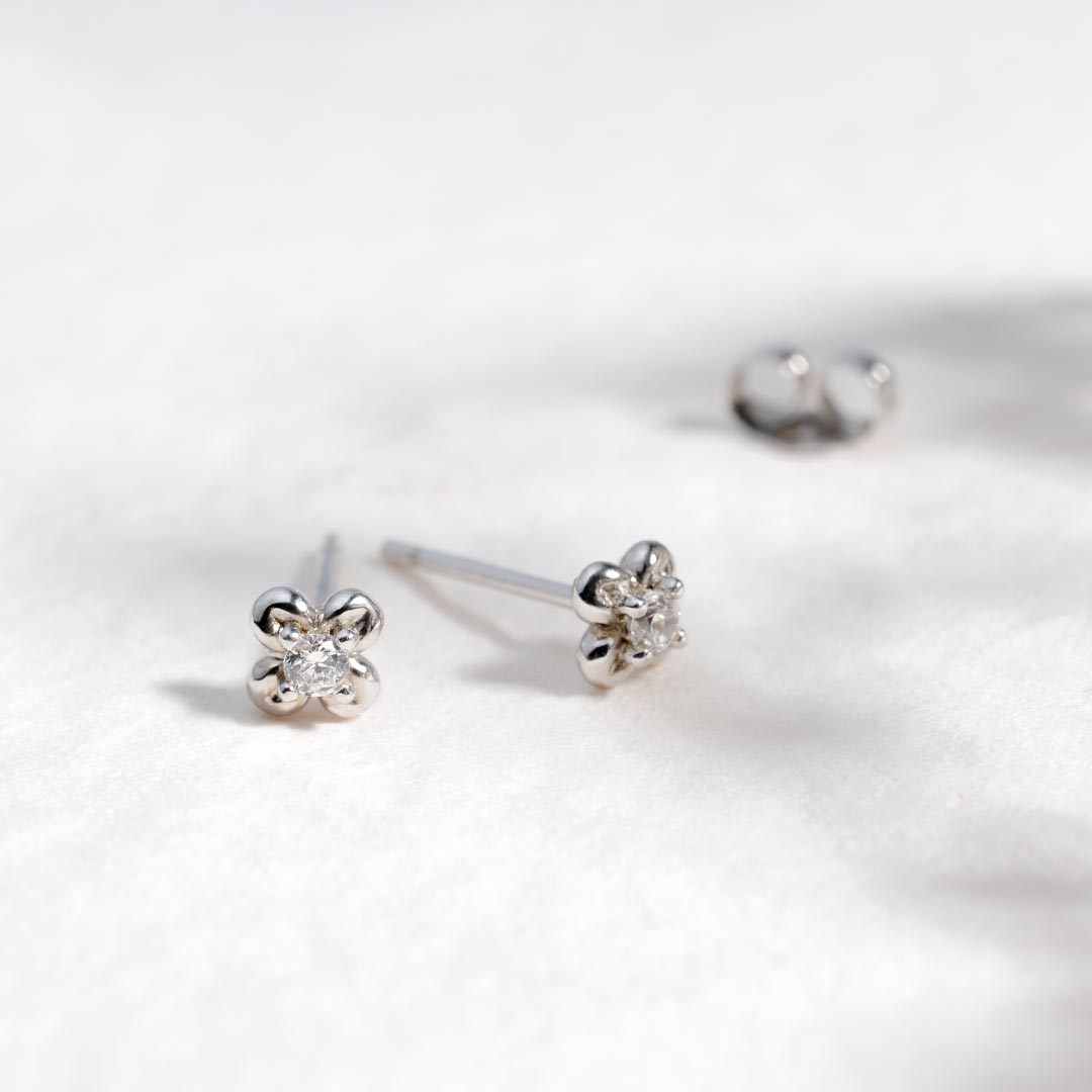 Kit Heath |  Blossom Flyte Honey Flower Glitz Stud Earrings