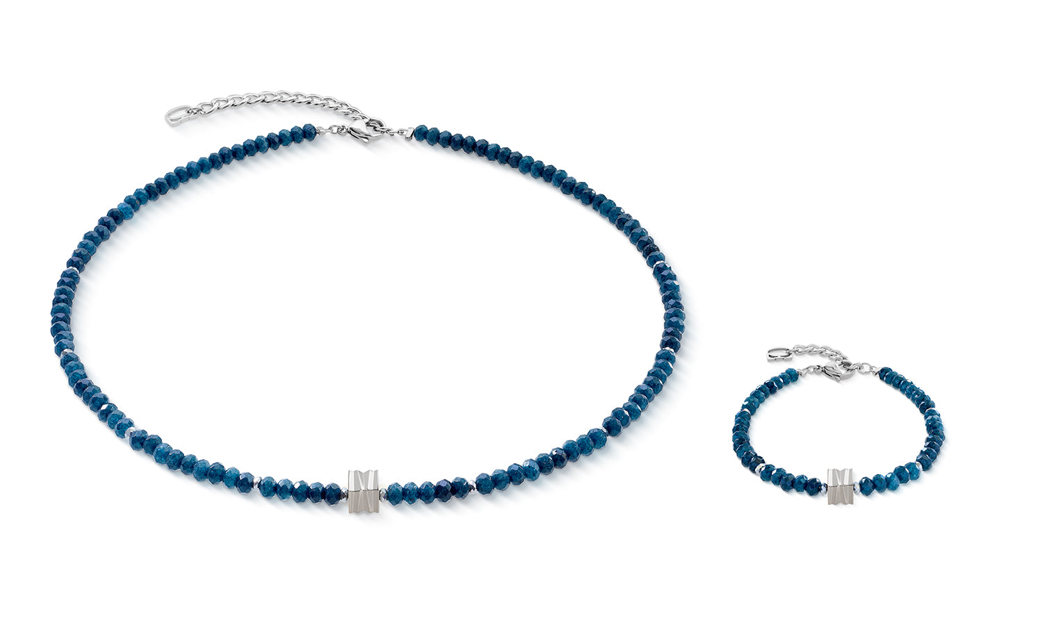 Coeur De Lion | Essence Wave Bracelet in Navy Jade