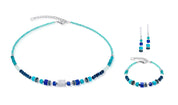 Coeur De Lion | Precious Wave Bracelet in Teal
