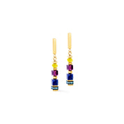 Coeur De Lion | Precious Waves Earrings in Gold Energy