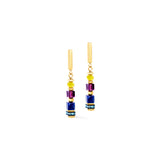 Coeur De Lion | Precious Waves Earrings in Gold Energy