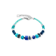 Coeur De Lion | Precious Wave Bracelet in Teal
