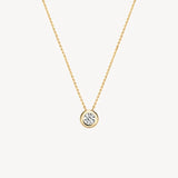 Blush Gold | 14K Gold & Zirconia Necklace