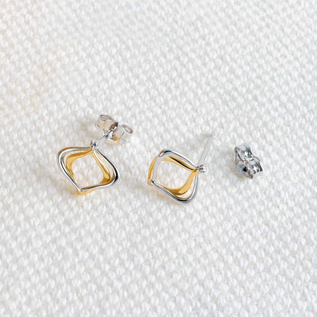 Kit Heath | Alicia Golden Petite Studs