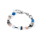 Coeur De Lion | GeoCUBE Bracelet in Capri Blue
