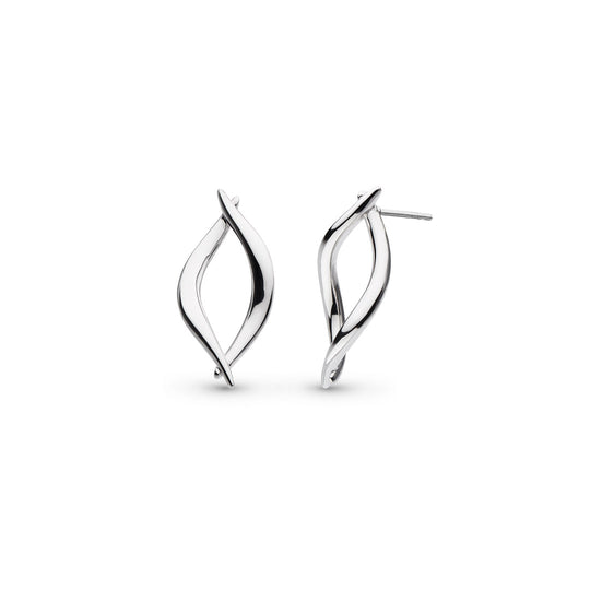 Kit Heath |  Entwine Twine Twist Link stud Earrings