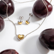 Kit Heath | Heart of Gold Stud Earrings