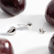 Kit Heath | Love Silver Valentine Studs