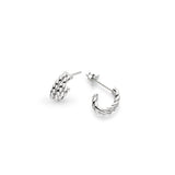 Kit Heath | Marina Rope Semi Hoop Stud Earrings