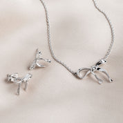 Kit Heath | Serenity Ribbon Bow 18" Necklet