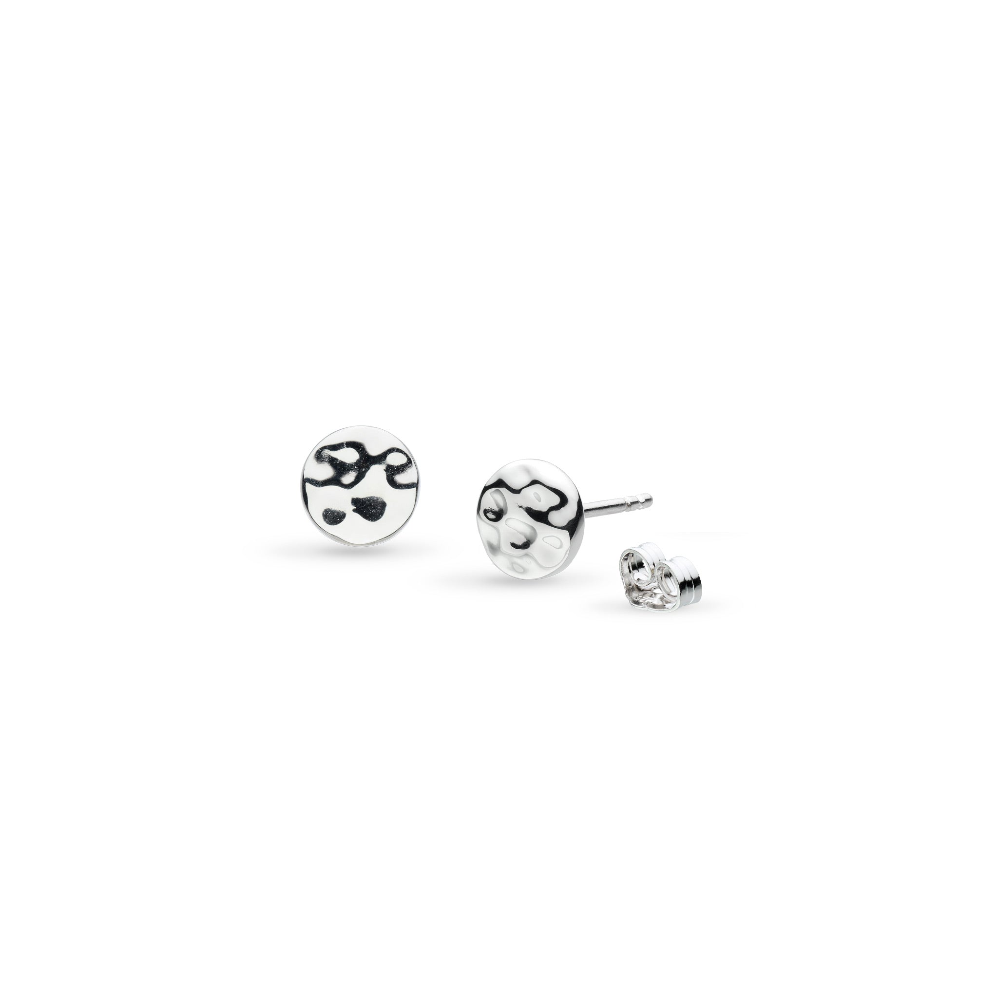 Kit Heath | Mirage Reflect Round Disc Stud Earrings