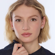 Kit Heath | Mirage Reflect Round Disc Stud Earrings