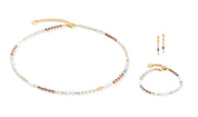 Coeur De Lion | Princess Rhythm Bracelet in Gold + Blush