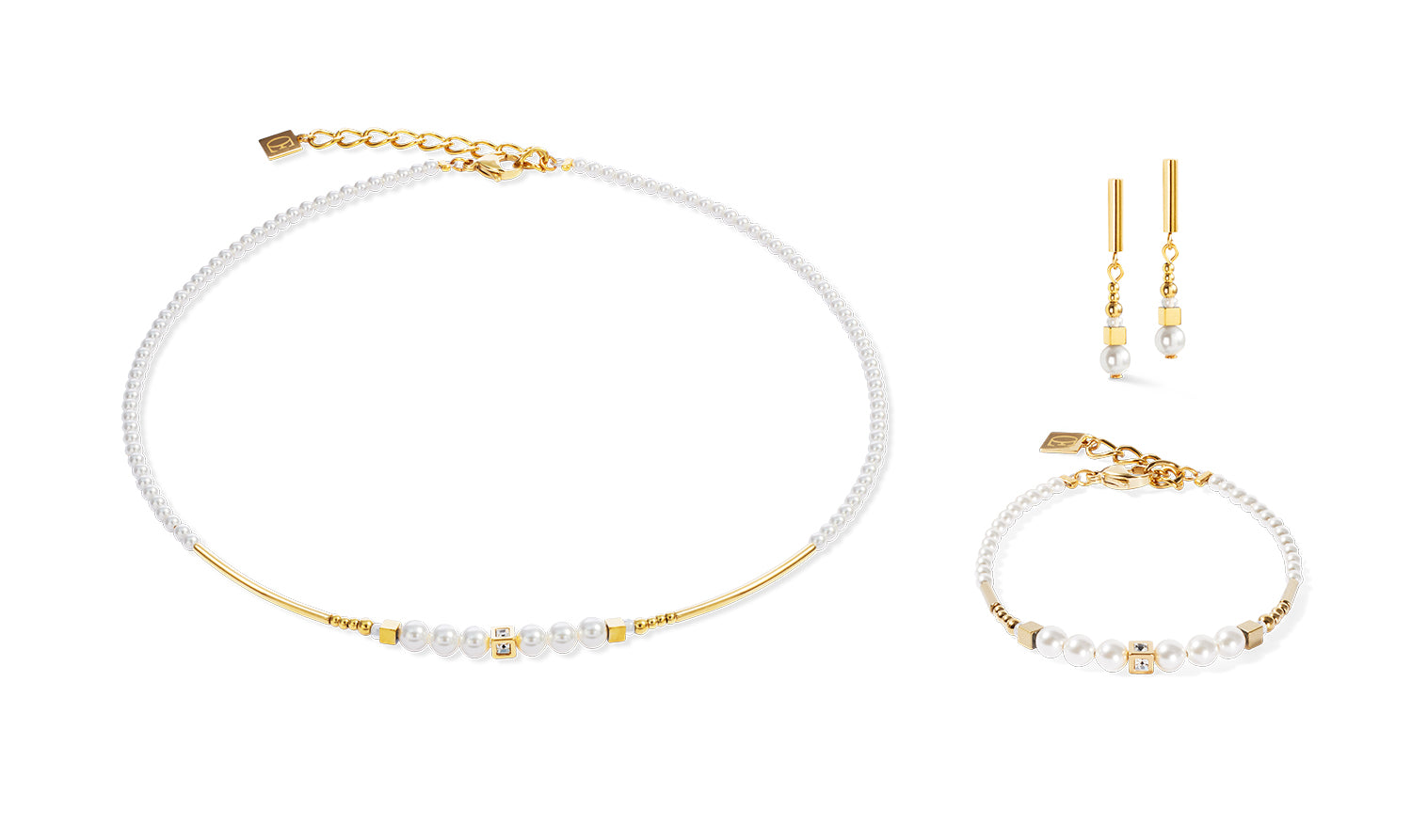 Coeur De Lion | Princess Shimmering Bracelet in Pearl