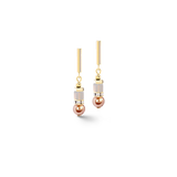 Coeur De Lion | Precious Fusion Earrings in Champagne & Blush
