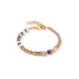 Coeur De Lion | Precious Fusion Bracelet in Champagne & Blush